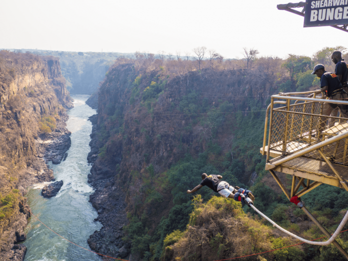 Bungee Jump Livingstone Zambia