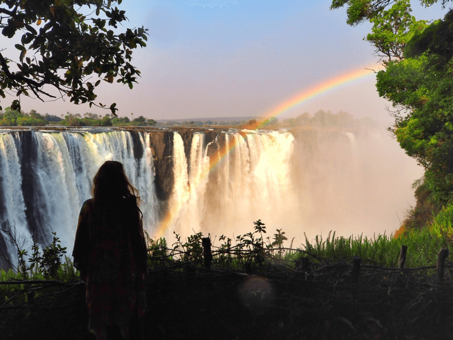 Victoria Falls from the Zimbabwe side