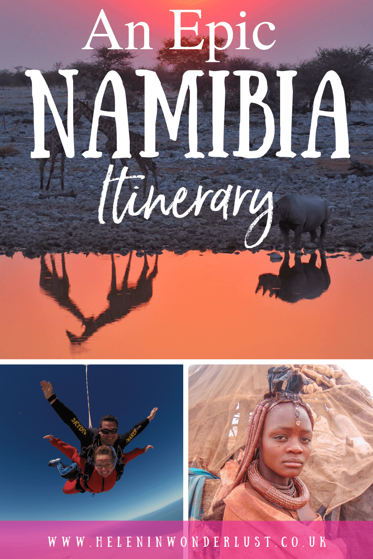 Namibia Itinerary