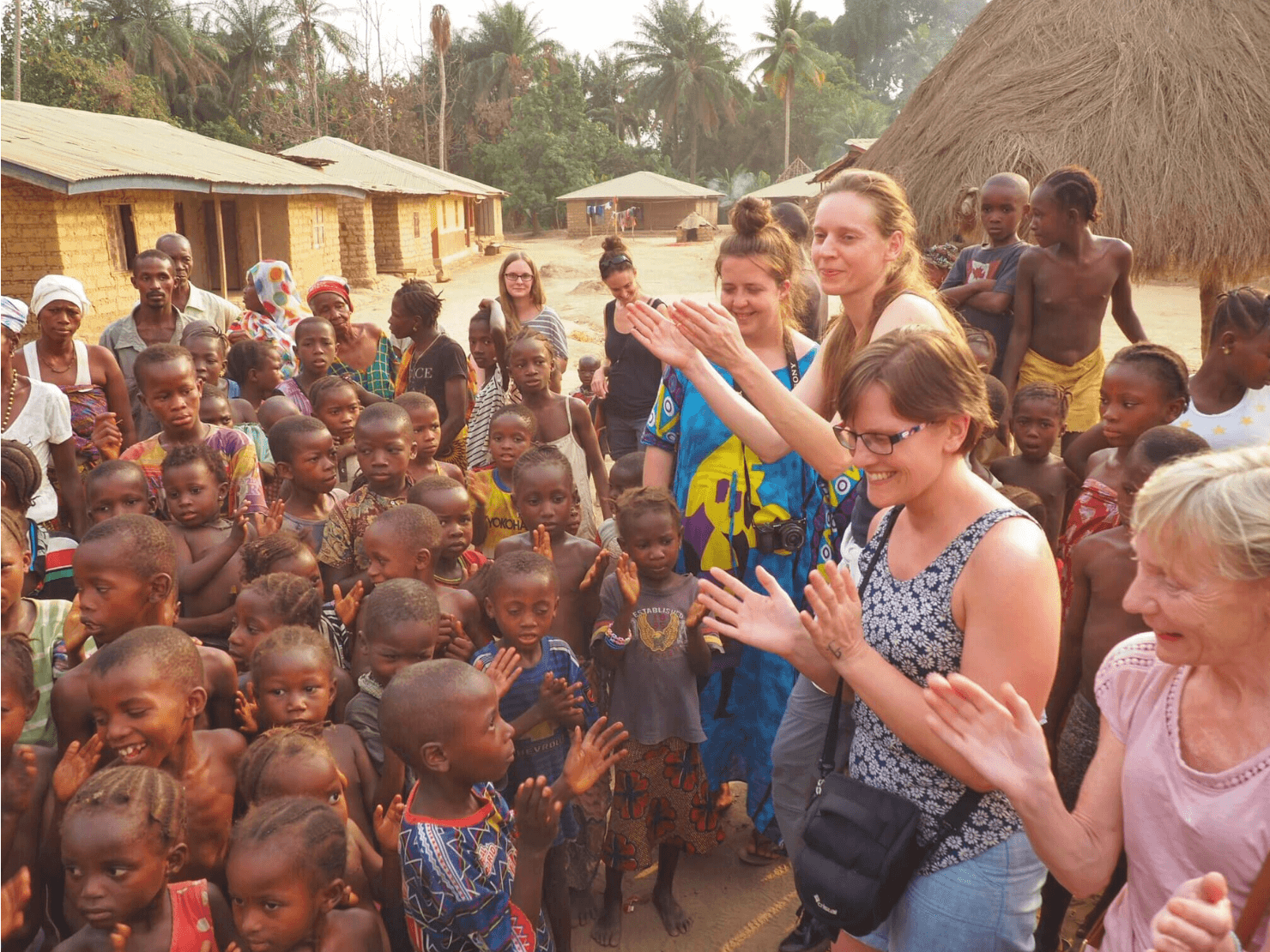 A Sierra Leone welcome.