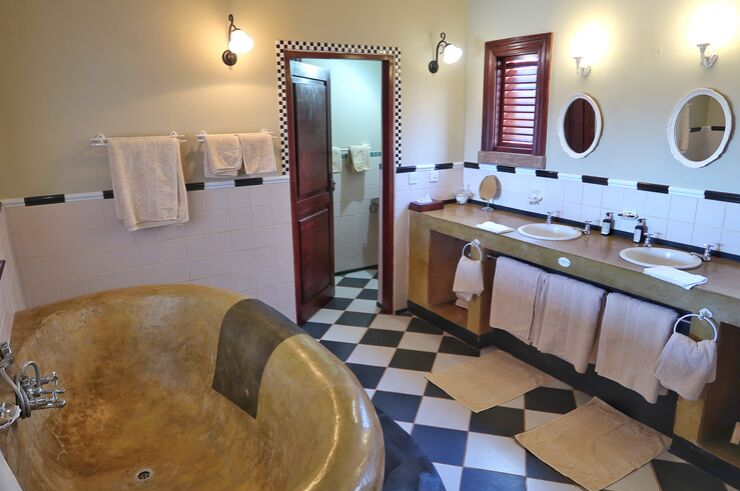 Rooms at the Stanley Safari Lodge in Livingstone, Zambia