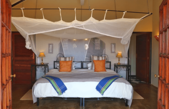 Rooms at the Stanley Safari Lodge in Livingstone, Zambia