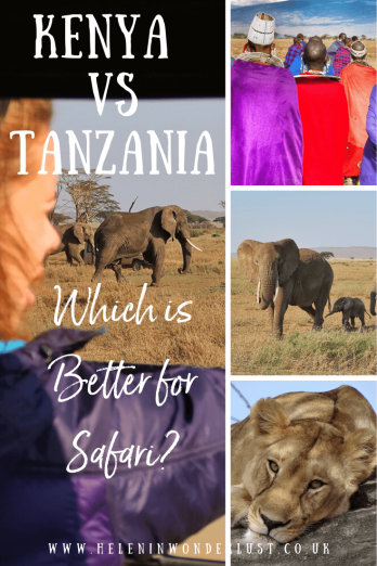 Kenya vs Tanzania - Which is better for safari? Looking at when to go, wildlife, the wildebeest migration, costs and what else the countries have to offer.