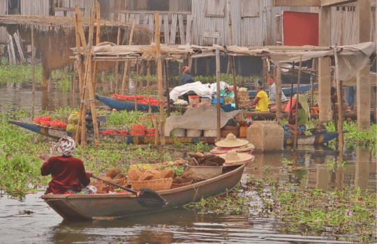 Ganvie Stilt Village, Benin, West Africa