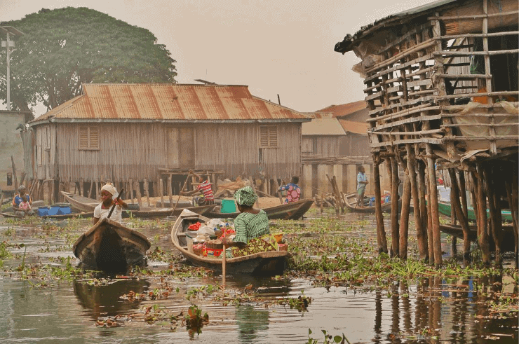 Ganvie Stilt Village, Benin, West Africa