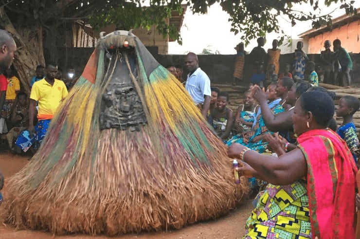 Zangbeto Voodoo Ceremony, Benin, West Africa