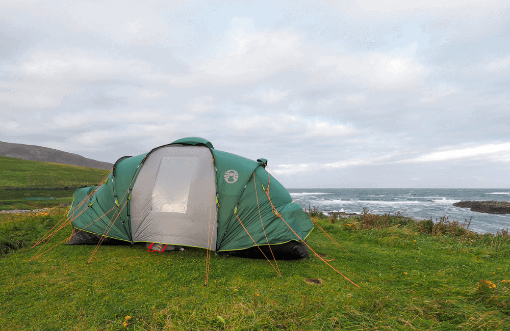 Camping, Outer Hebrides, Scotland