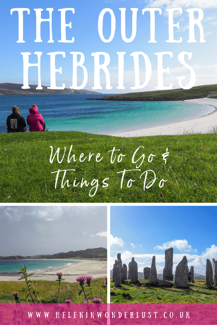 A Guide to island hopping the Outer Hebrides in Scotland. With everything you need to help you plan including itinerary, map & things to do!