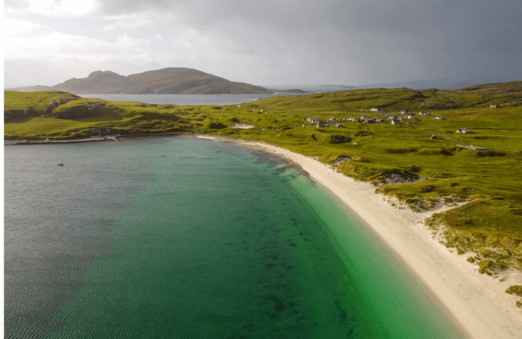 Traigh a Bhaigh, Vatersay, Outer Hebrides, Scotland