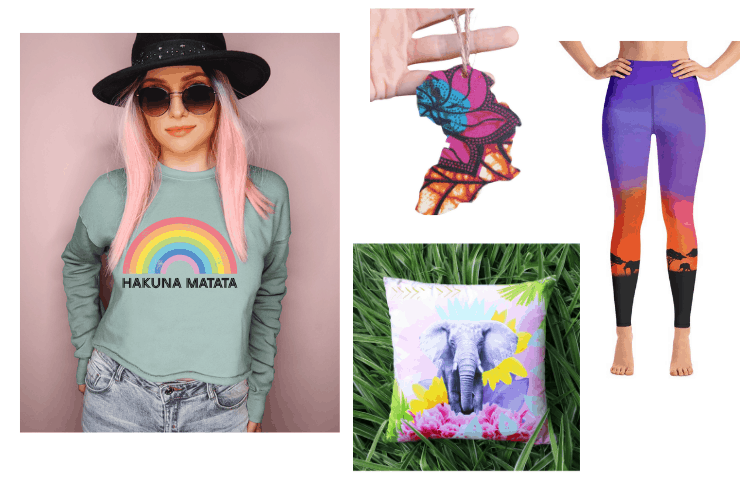 Africa & Wild - Clothing, homeware, accessories, and art prints inspired by Africa, travel, the wild, and the cosmos!