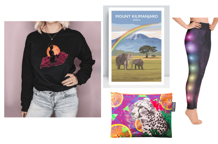 Africa & Wild - Clothing, homeware, accessories, and art prints inspired by Africa, travel, the wild, and the cosmos!
