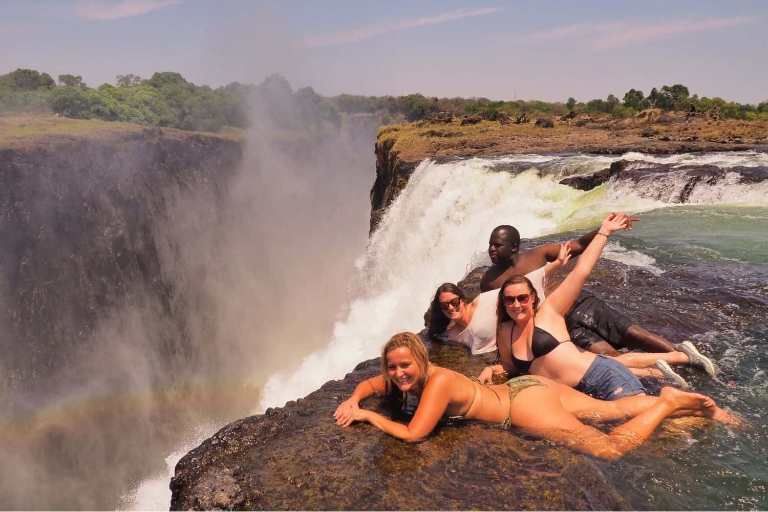 Devil's Pool Victoria Falls in Zambia