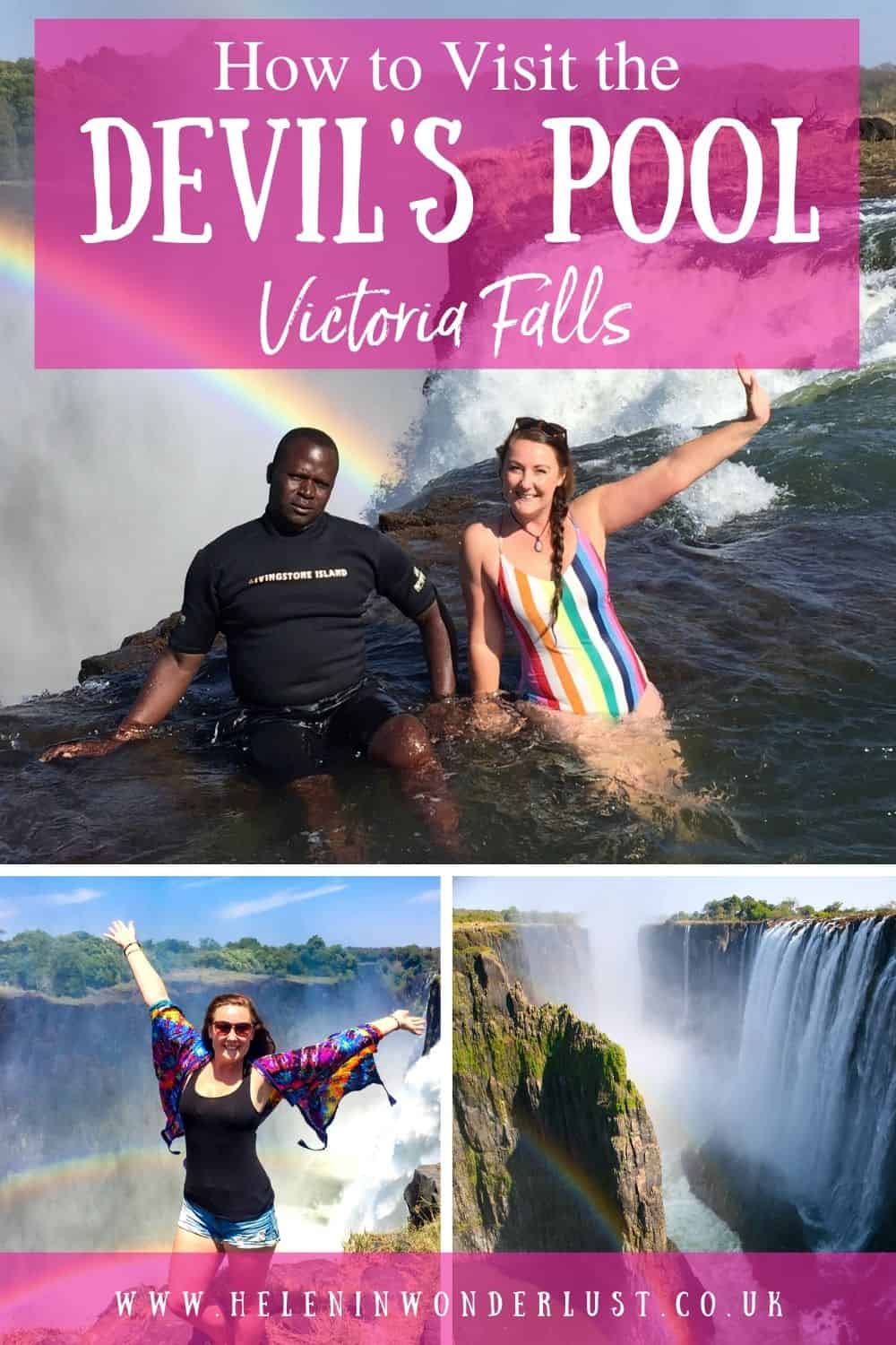 How to Visit the Devil's Pool Victoria Falls, Zambia