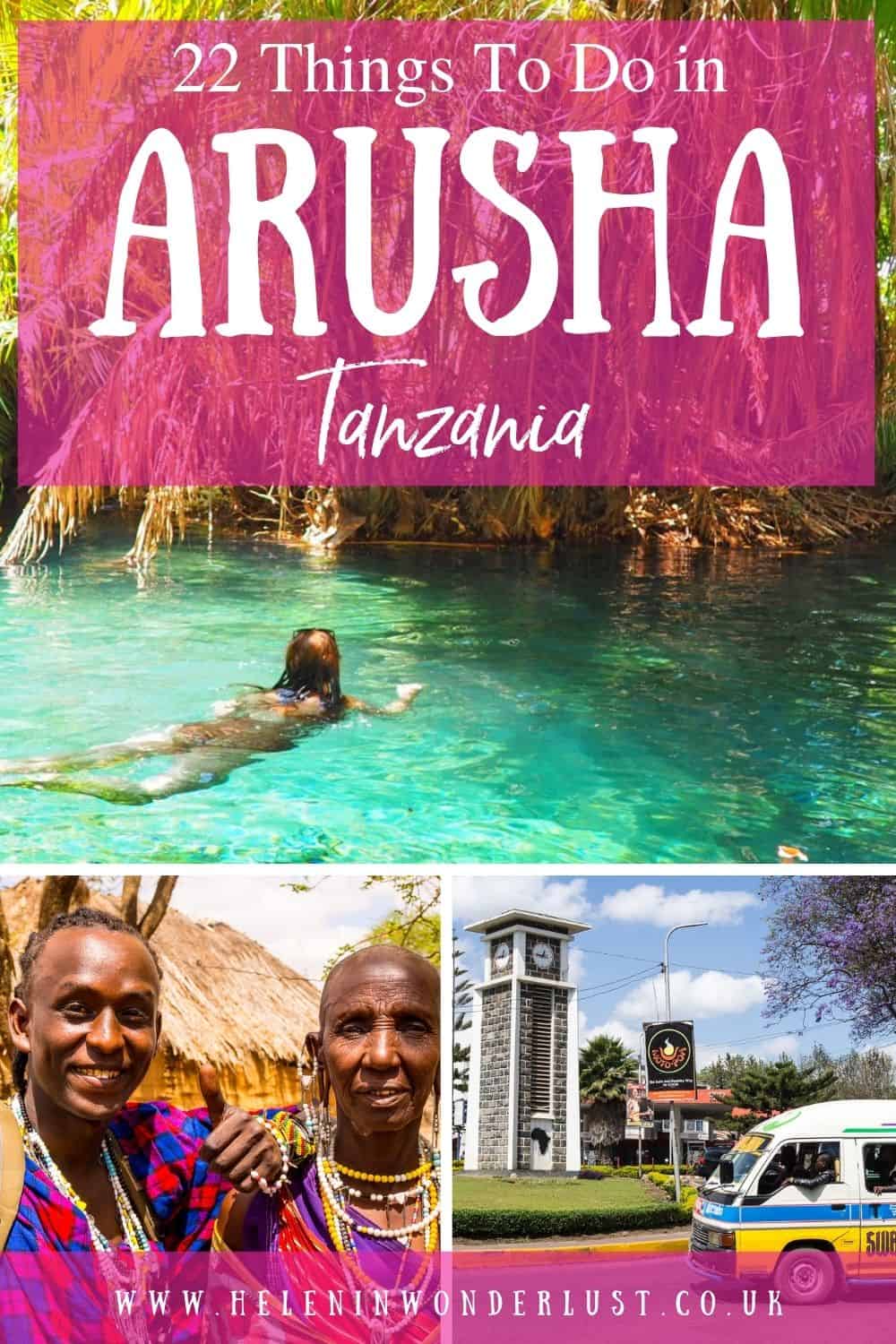 Looking for ideas on things to do in Arusha? Here are my favourite things to do in this great city in Northern Tanzania! 