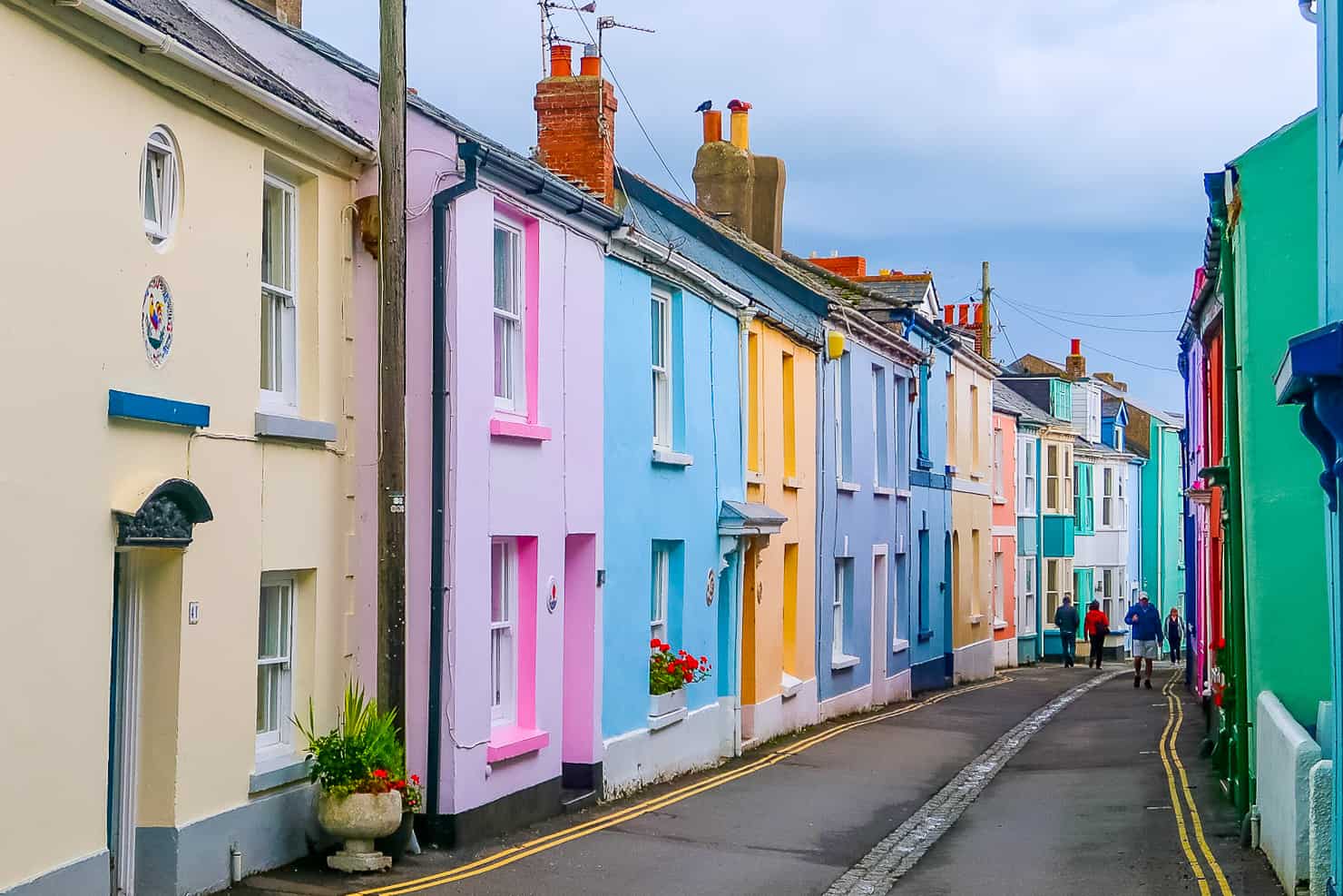 Pastel Houses Appledore North Devon