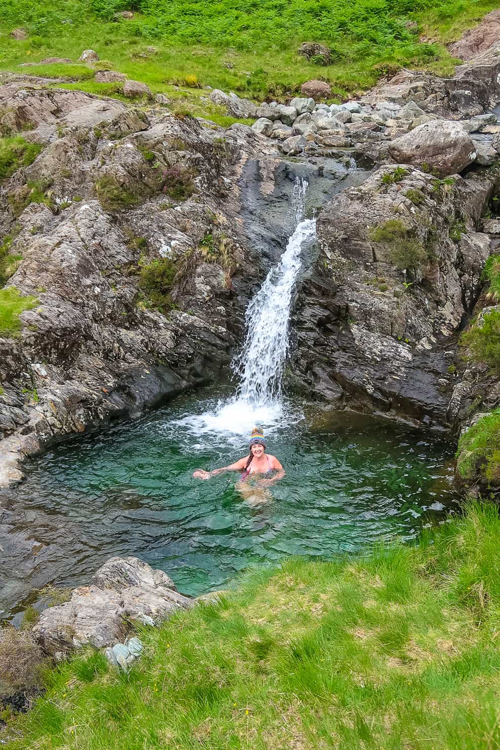 Wild Swimming in Warnscale Beck