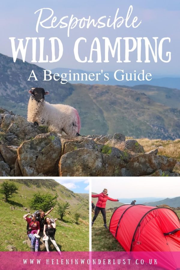 Responsible Wild Camping in the UK - A Beginner's Guide