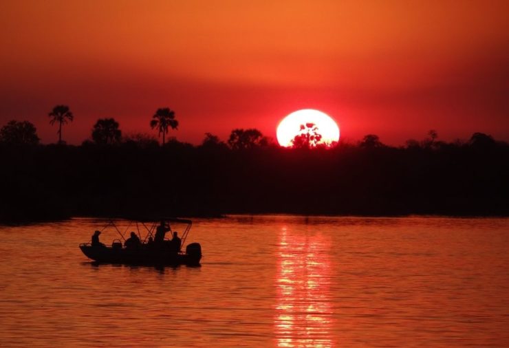 Sunset Cruise in Livingstone, Zambia