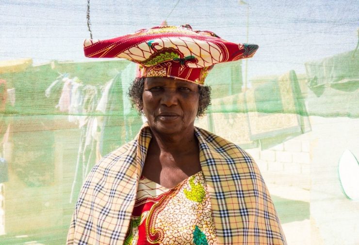 Herero Lady in Namibia