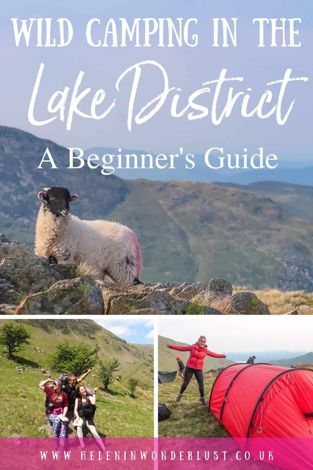 Wild Camping in the Lake District - A Beginner's Guide