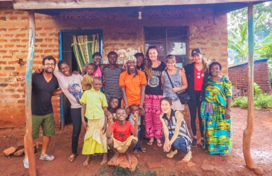 Family in Jinja Uganda