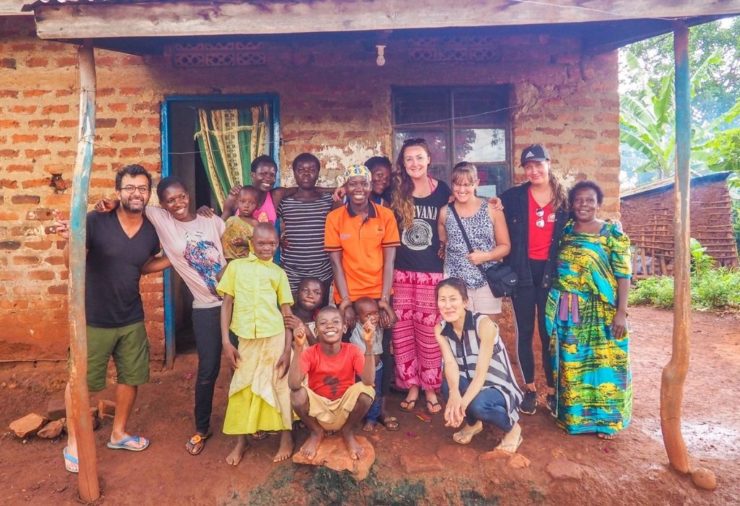 Family in Jinja Uganda