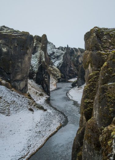 Fjaðrárgljúfur Canyon, Iceland