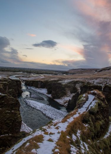 Fjaðrárgljúfur Canyon, Iceland