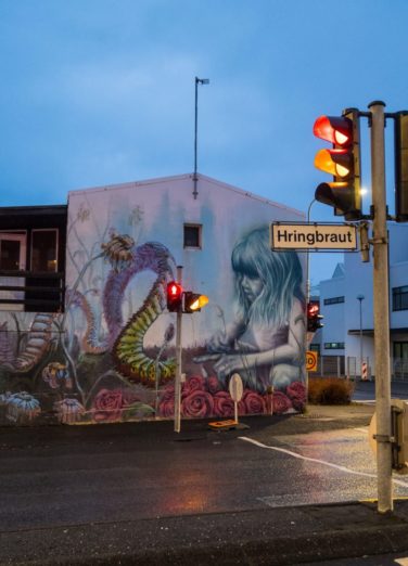 Street Art in Reykjavik, Iceland