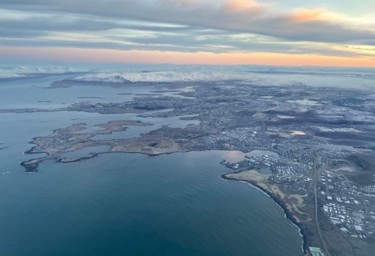 Reykjavik from the Air, Iceland