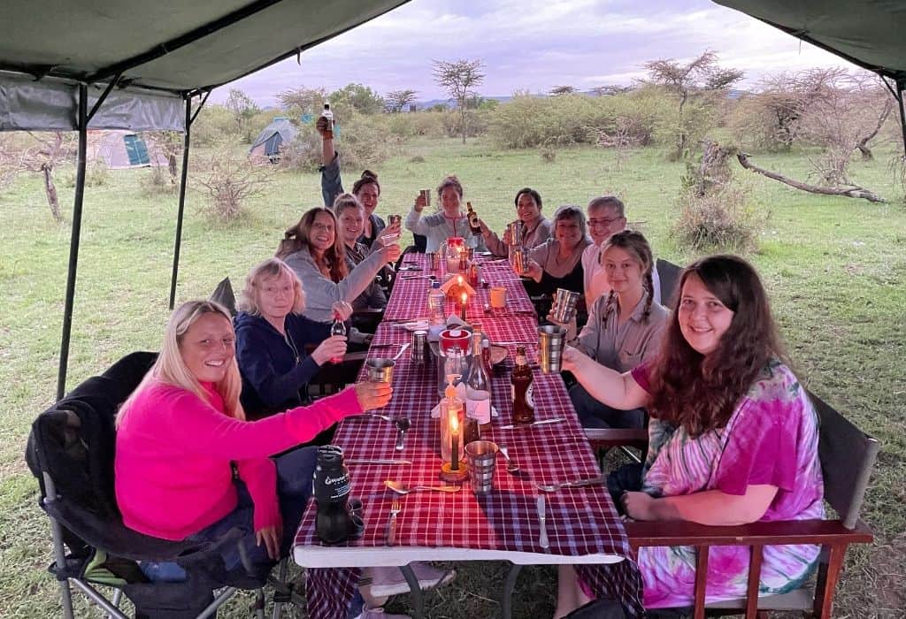 Camping in the Masai Mara
