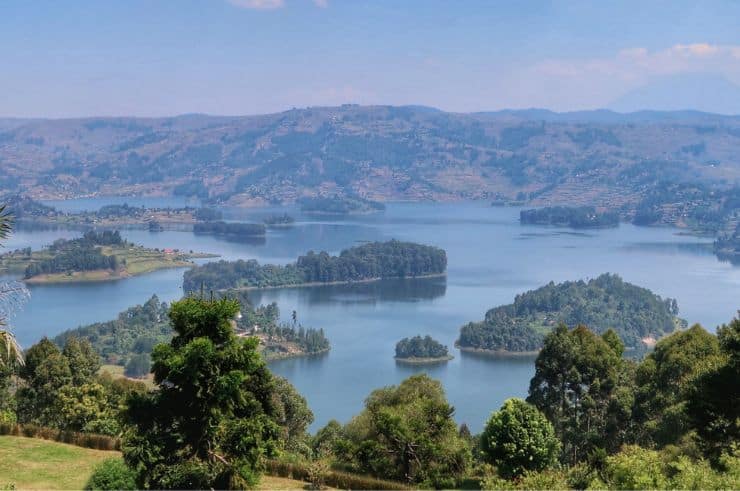 Lake Bunyoni in Uganda