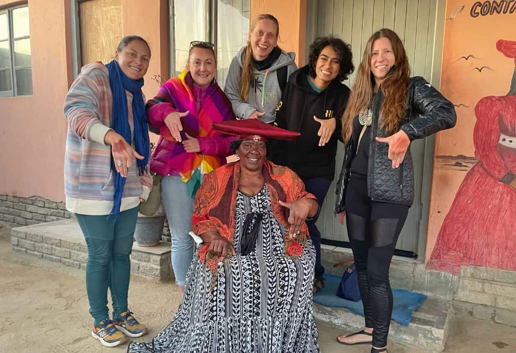 Herero Lady in Namibia