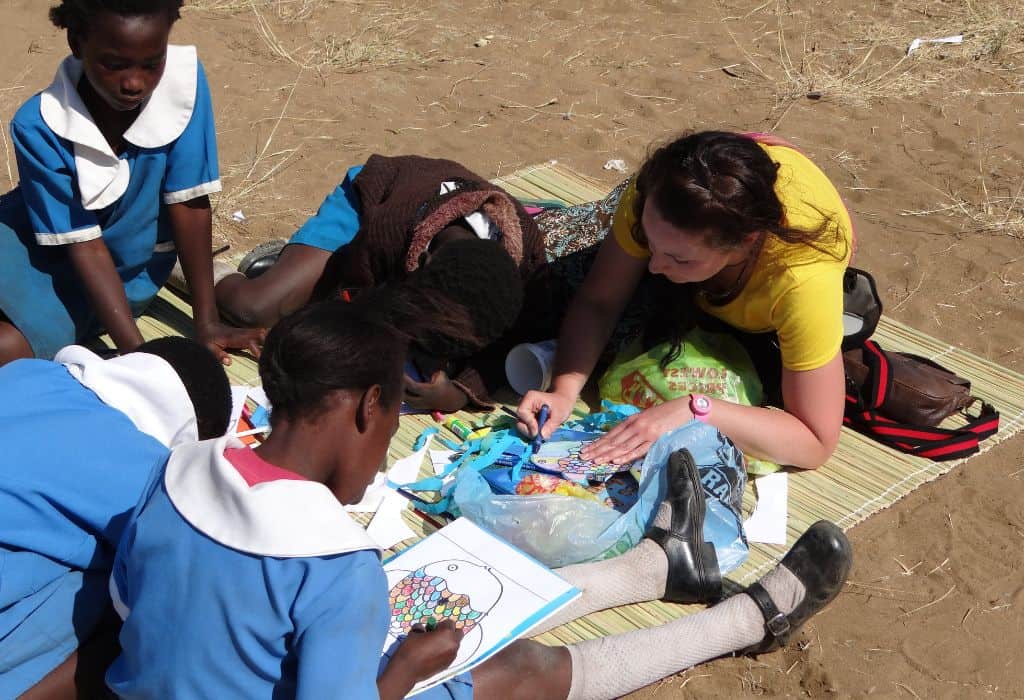 Volunteering on the Book Bus Zambia