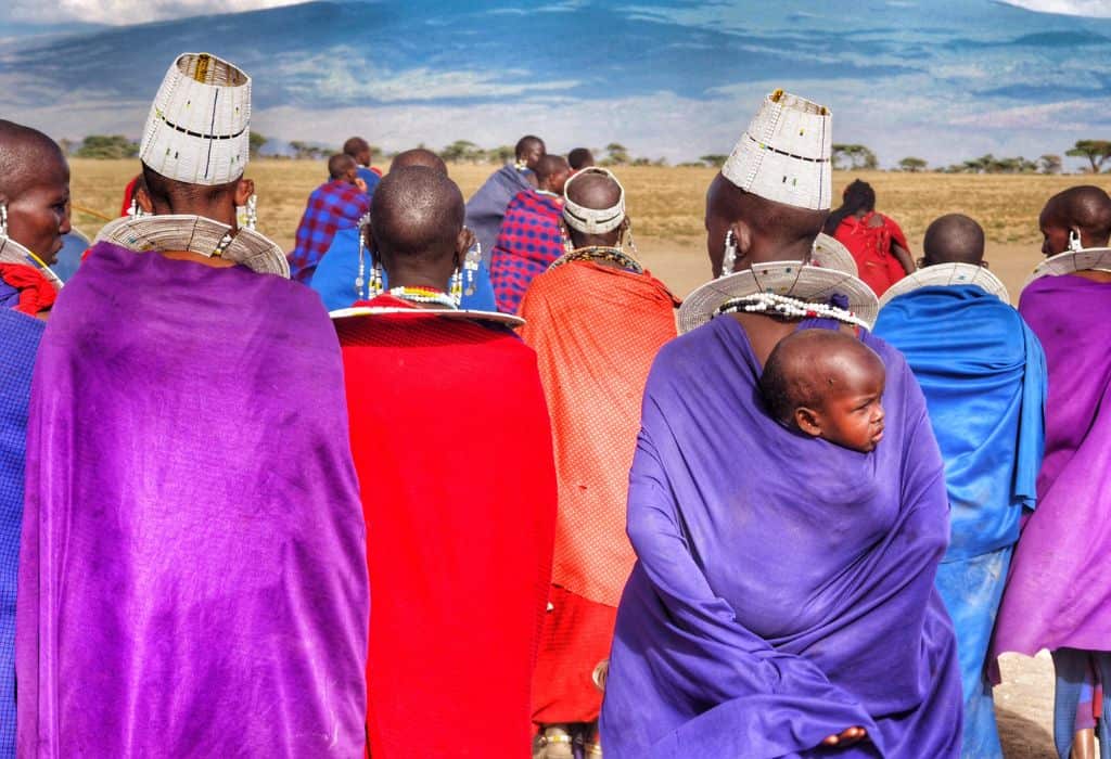 Maasai people in Tanzania