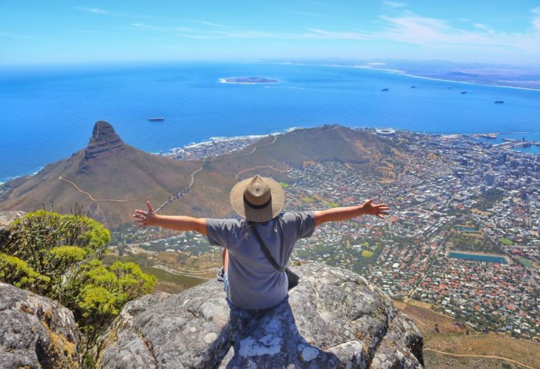 View from Table Mountain Cape Town