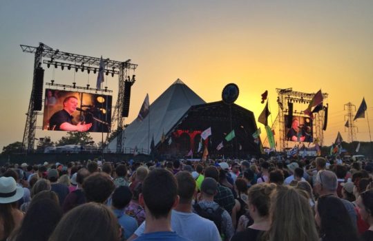 Pyramid Stage Glastonbury