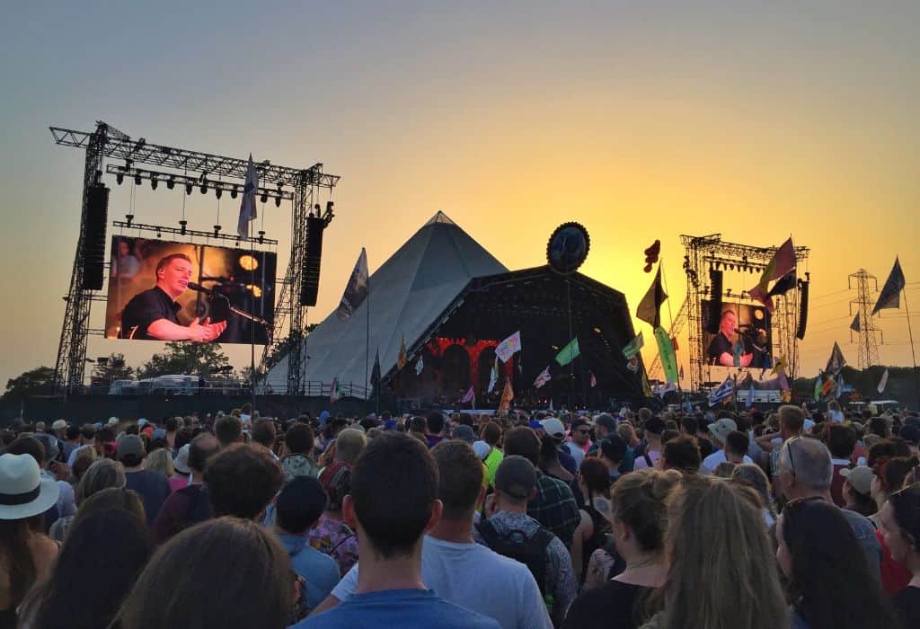 Pyramid Stage Glastonbury