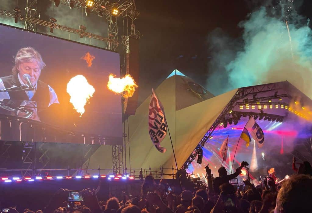 Pyramid Stage Glastonbury