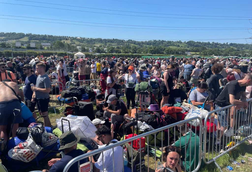 The Glastonbury Queue