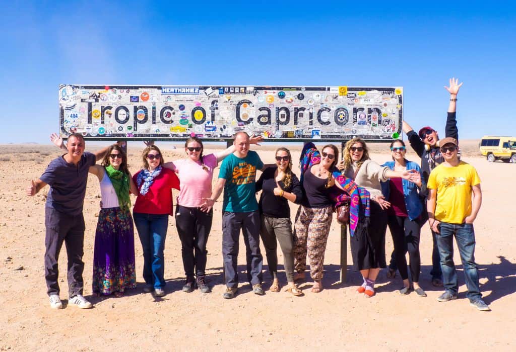 Tropic of Capricorn Namibia