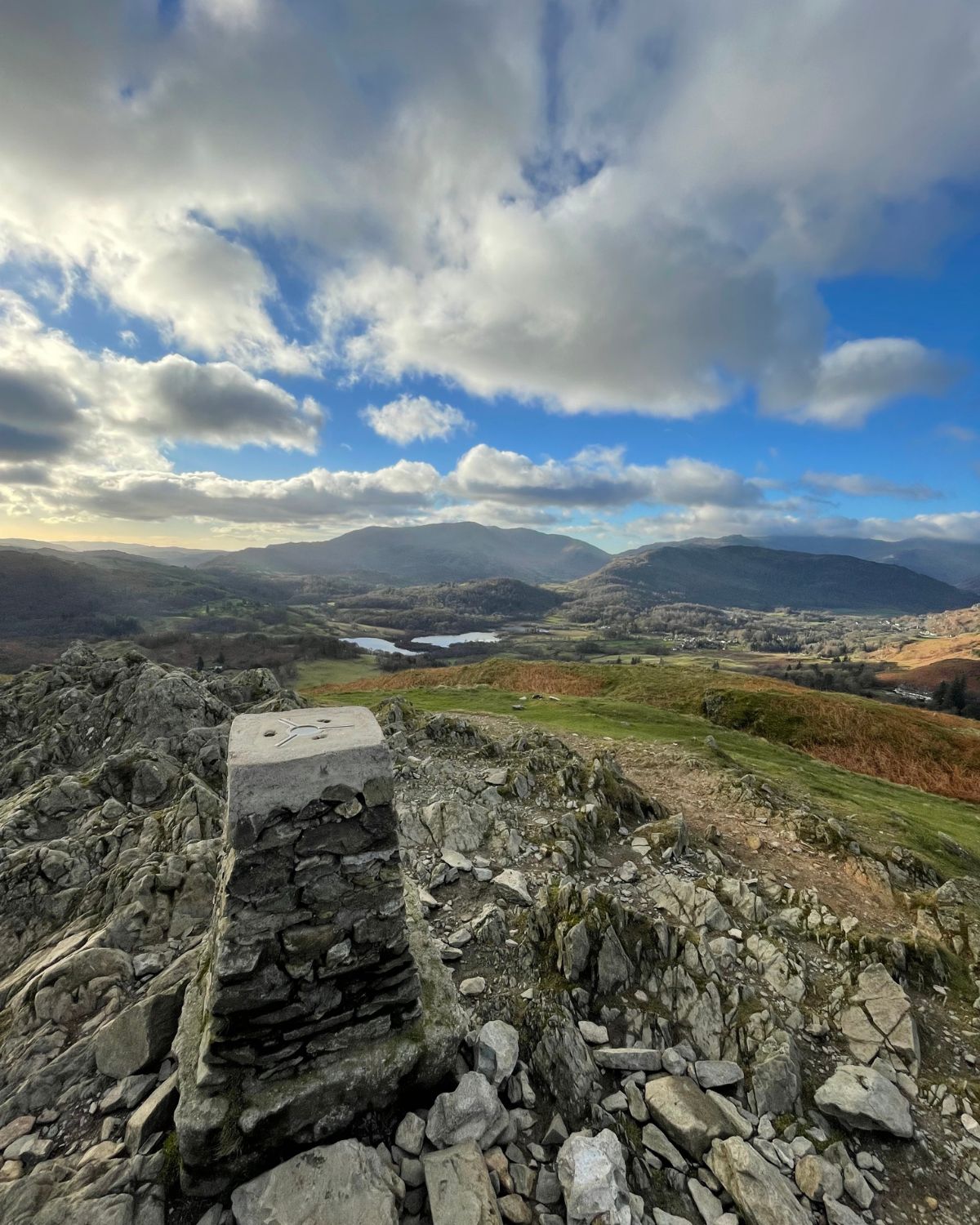 Loughrigg Fell Trig