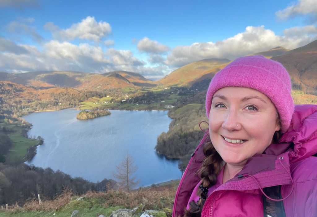 View over Grasmere from Loughrigg Steps