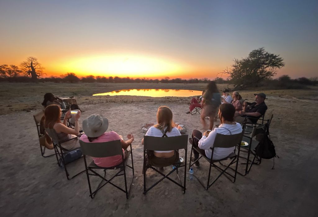 Sundowners In Botswana