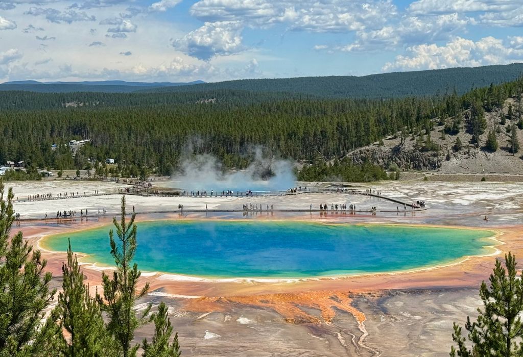 Grand Prismatic Spring Yellowstone