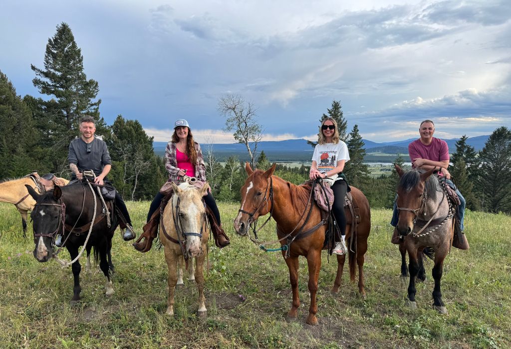 Horse Riding Yellowstone