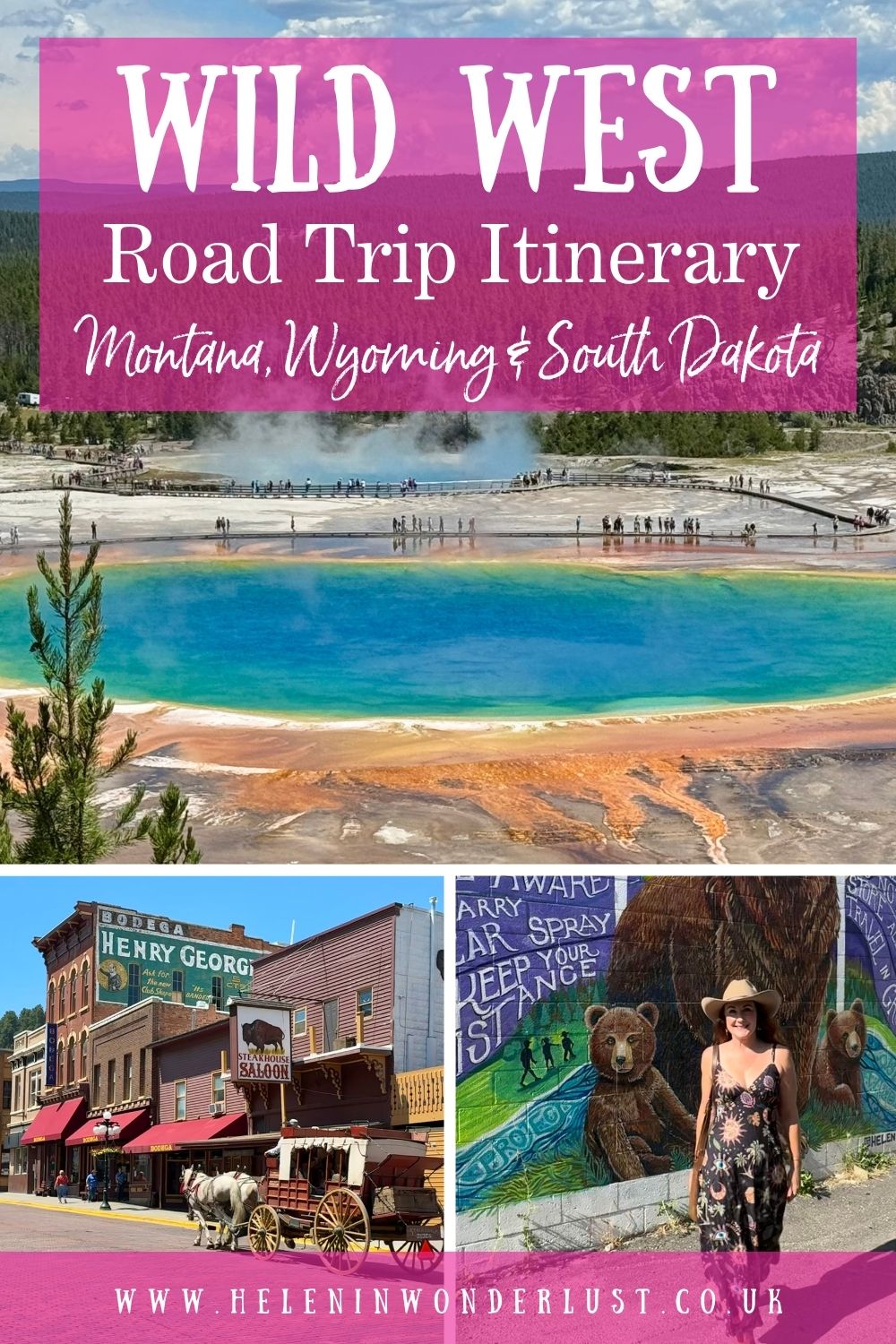 Wild West Road Trip Itinerary - Montana, Wyoming, South Dakota